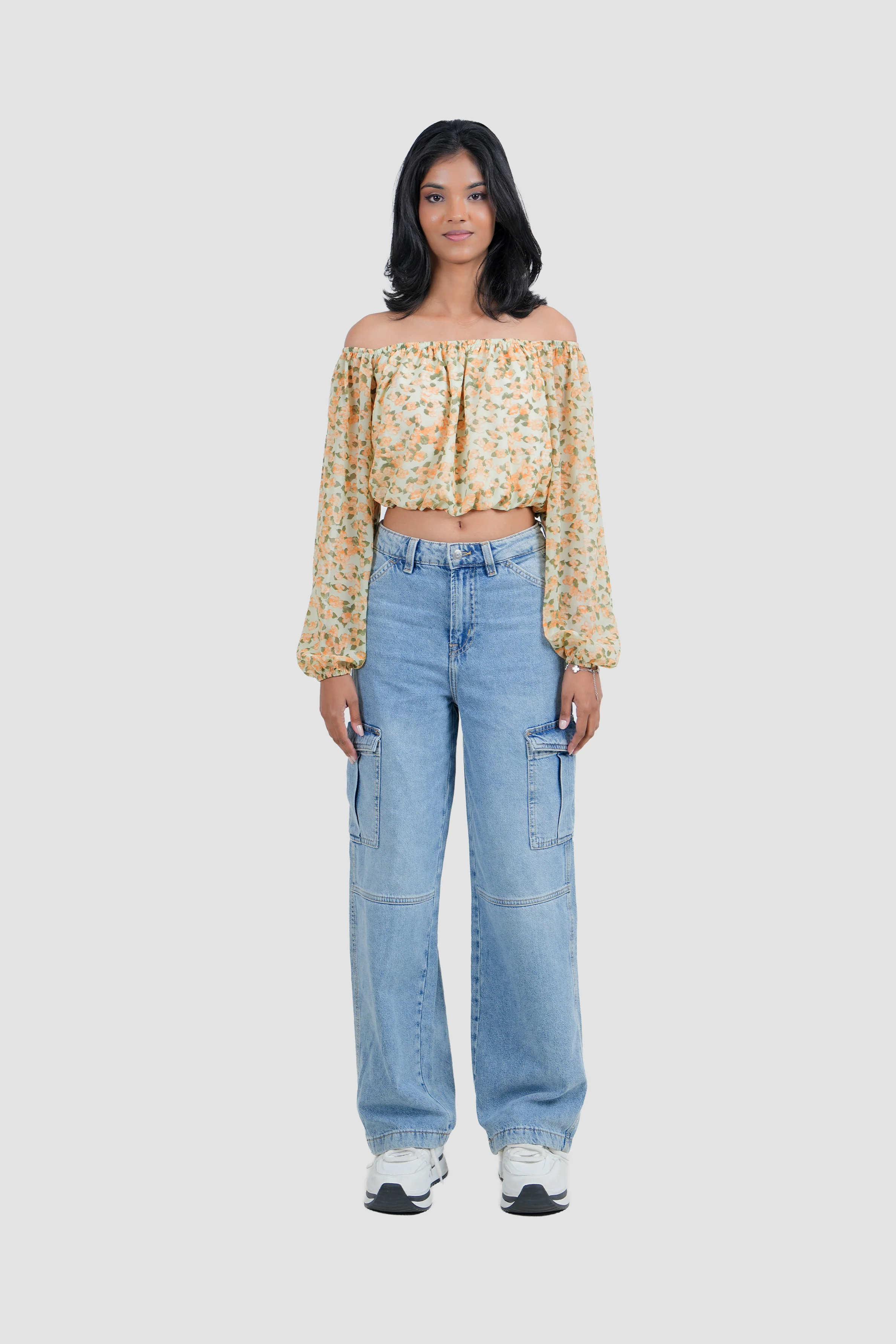 Modano Women's Crop Top - Casual Wear - Image 3