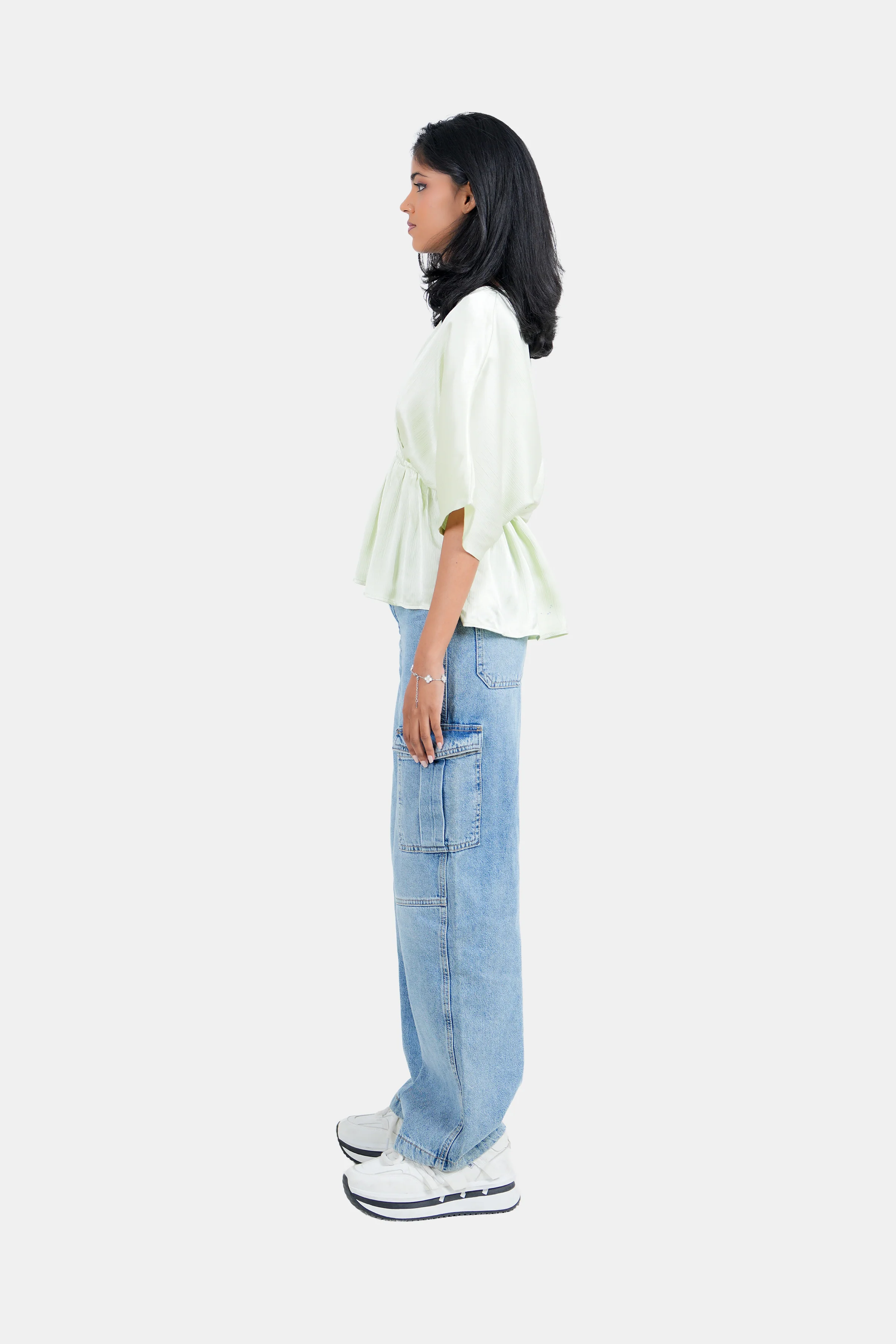 Modano Women’s Cross Neck Top – Casual Wear - Image 6