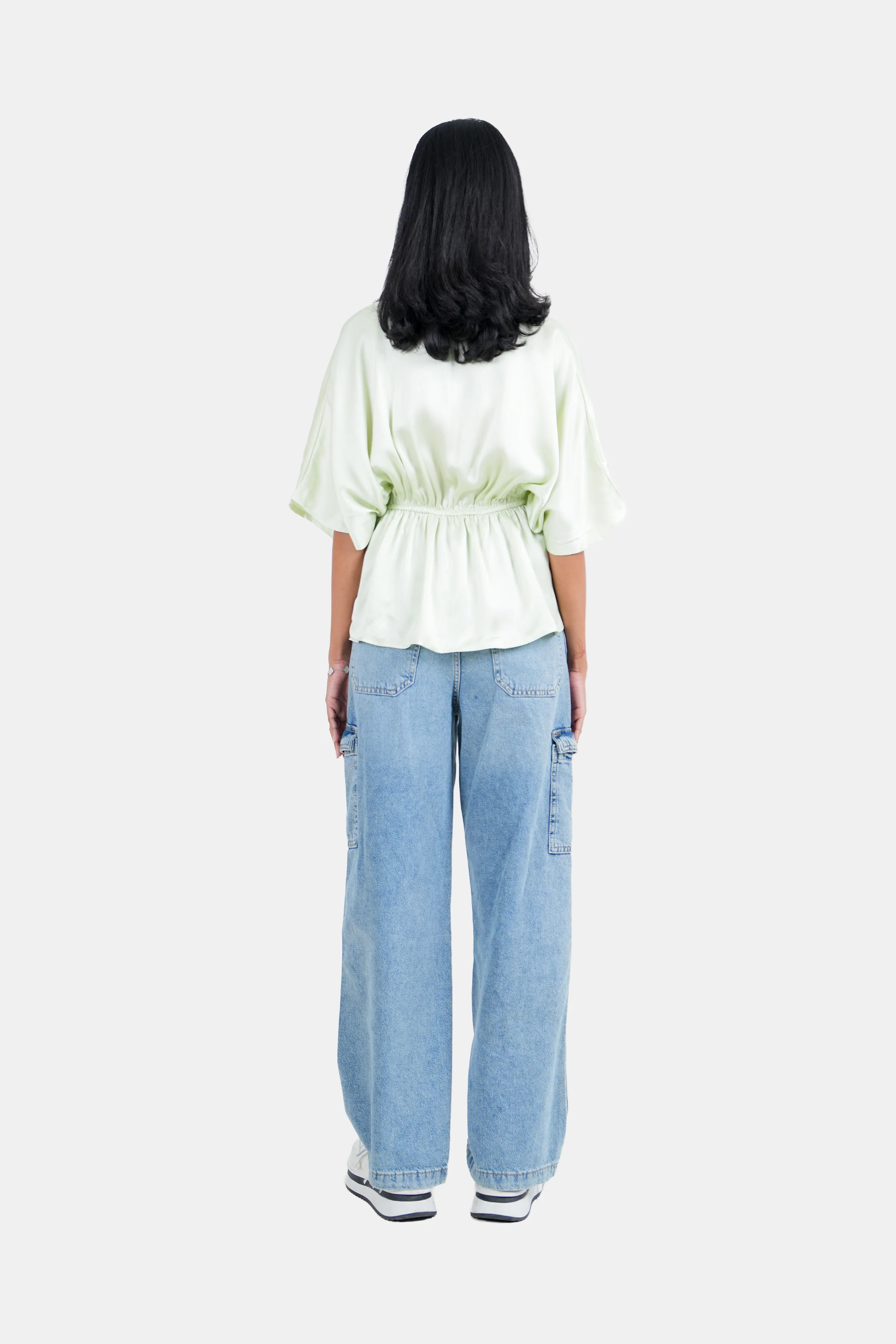Modano Women’s Cross Neck Top – Casual Wear - Image 7