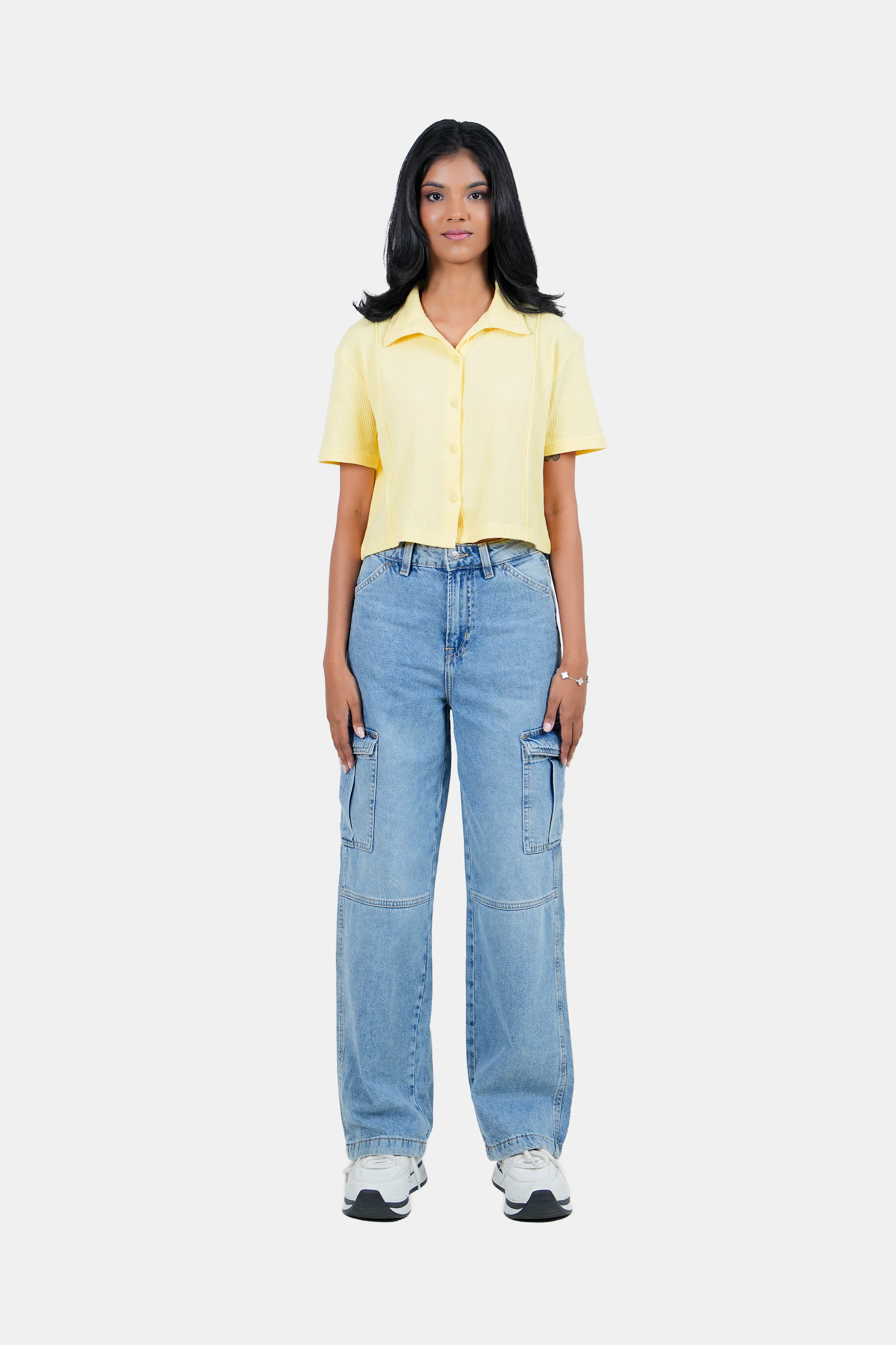 Modano Women's Crop Shirt - Casual Wear - Image 6