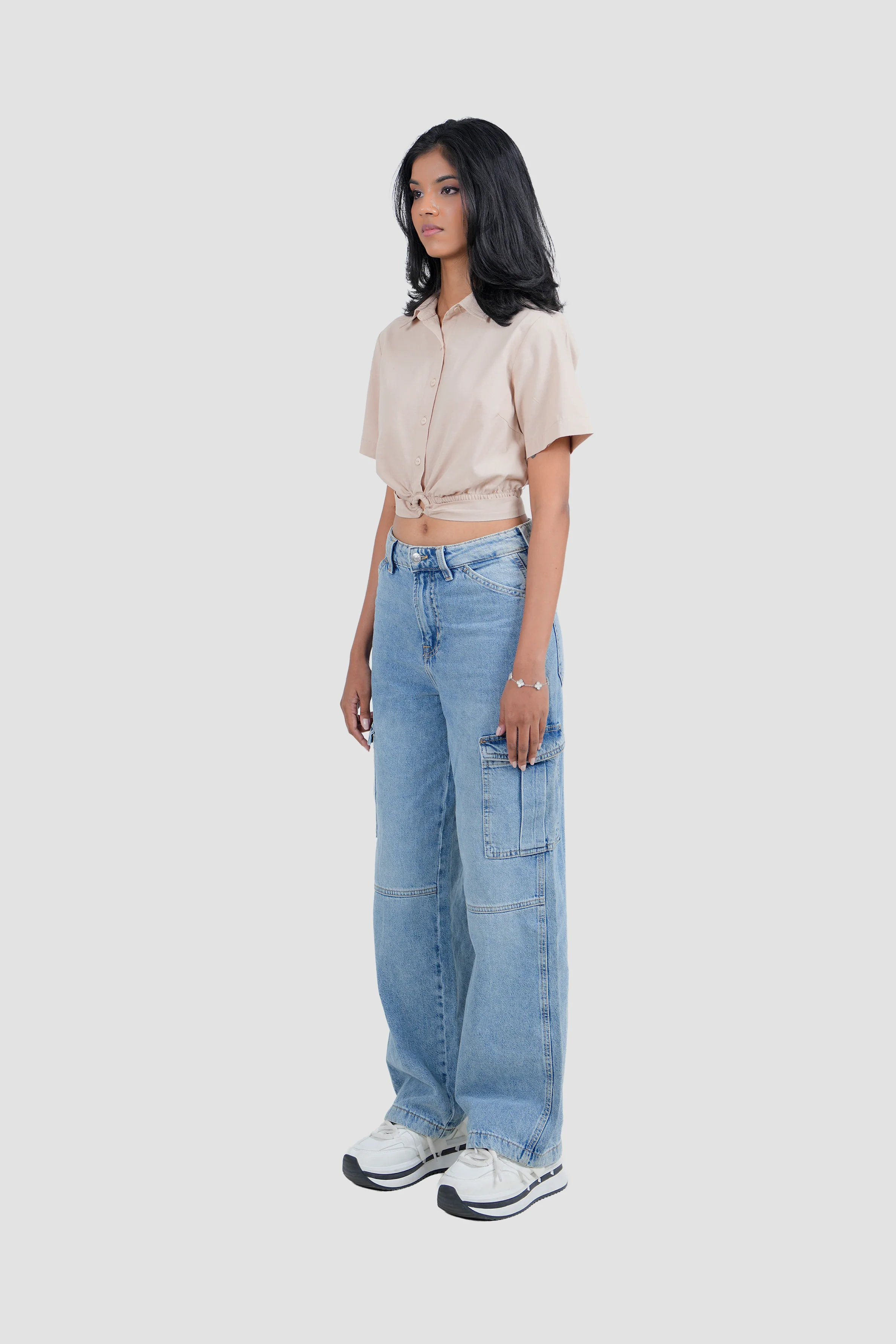 Modano Women's Crop Top - Casual  Wear - Image 4
