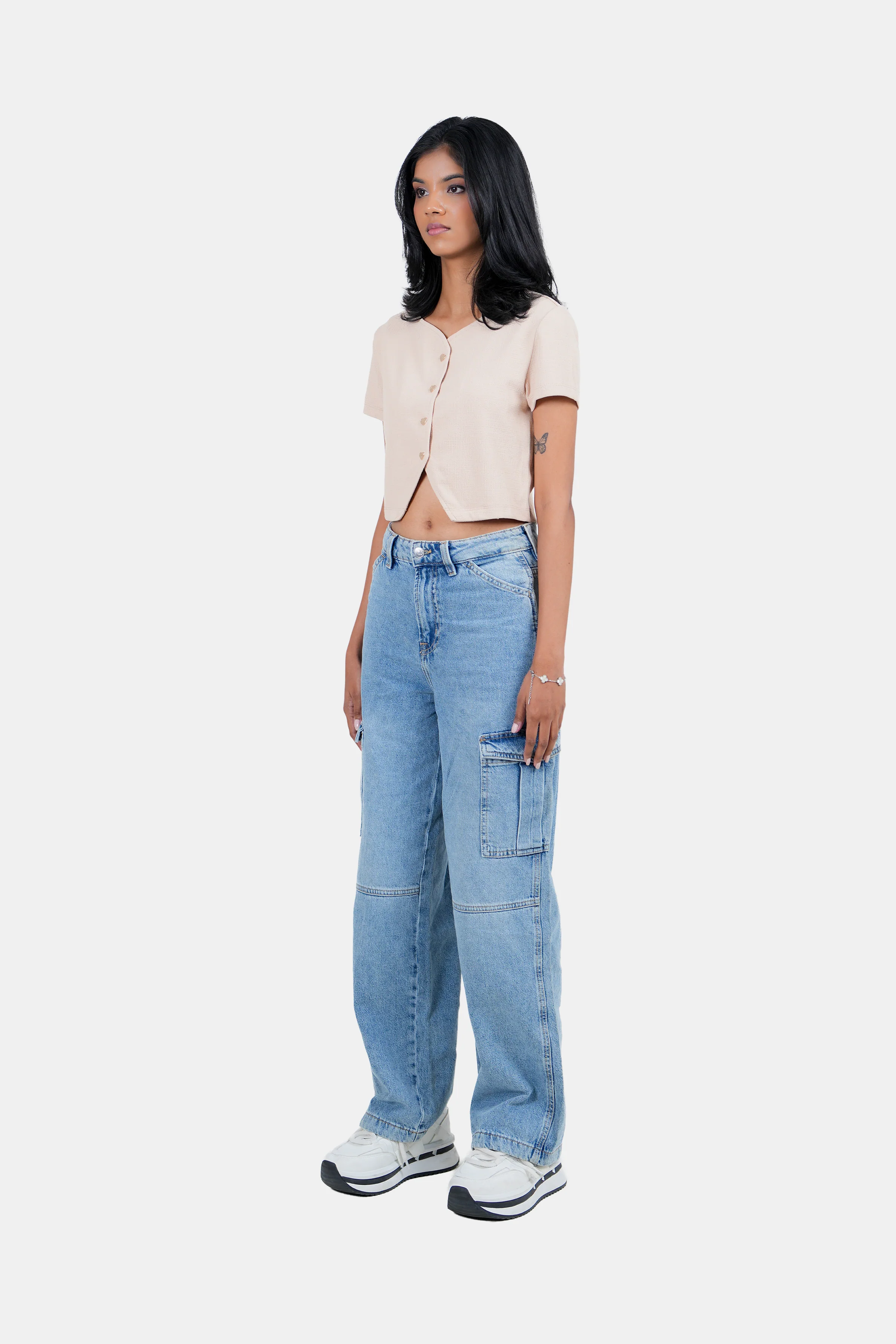 Modano Women's Crop Top - Casual  Wear - Image 5